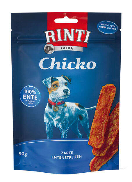 RINTI Hundeleckerlis Extra Chicko Ente